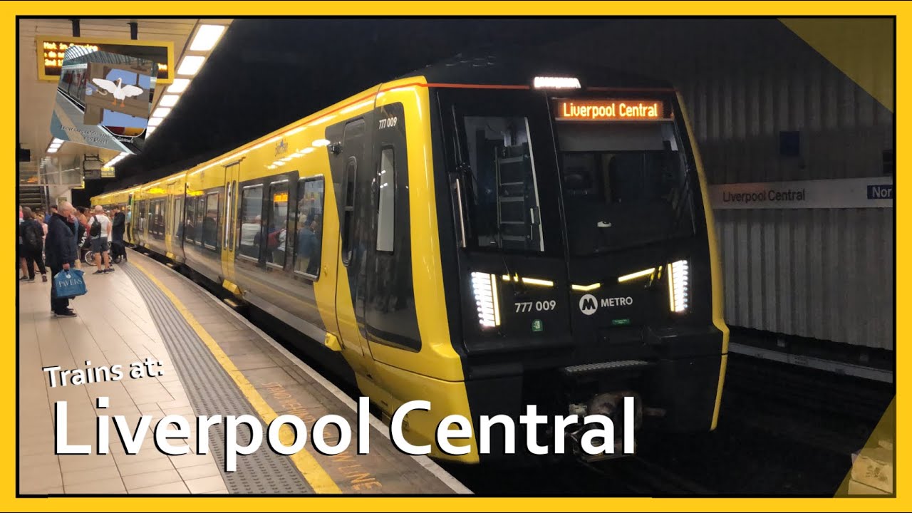 Trains at Liverpool Central