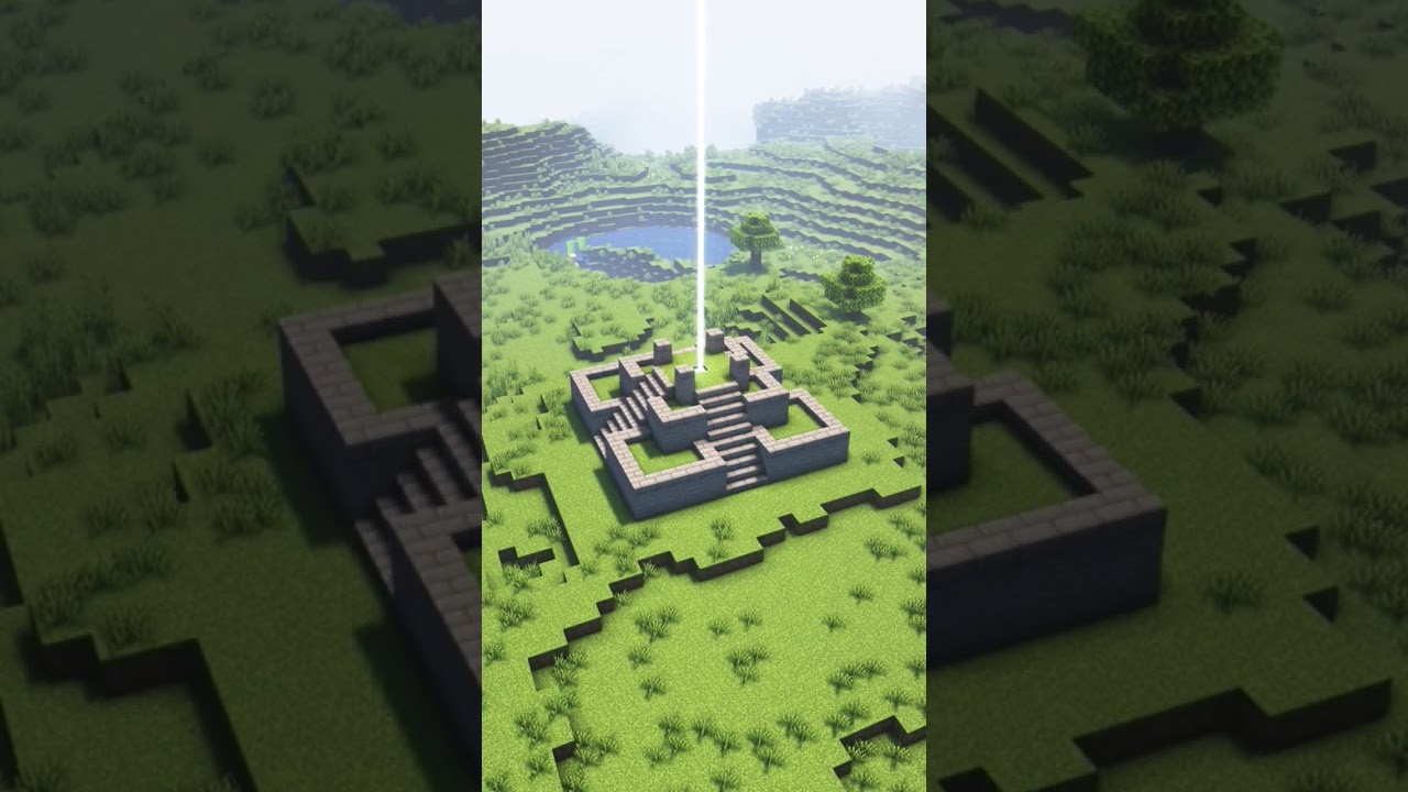 Aztec beacon minecraft #shorts #minecraftshorts #minecraft #fyp