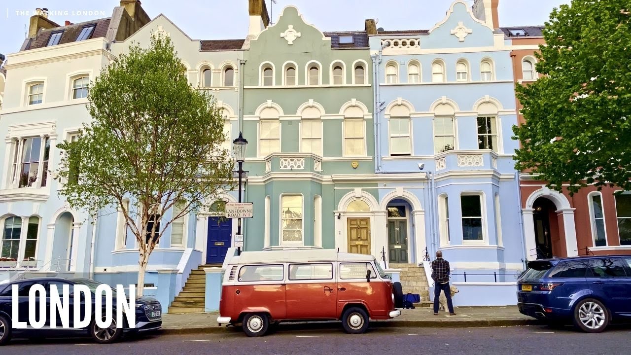 Most Expensive Areas of London | Notting Hill Walking Tour | Rich London Walk 4K