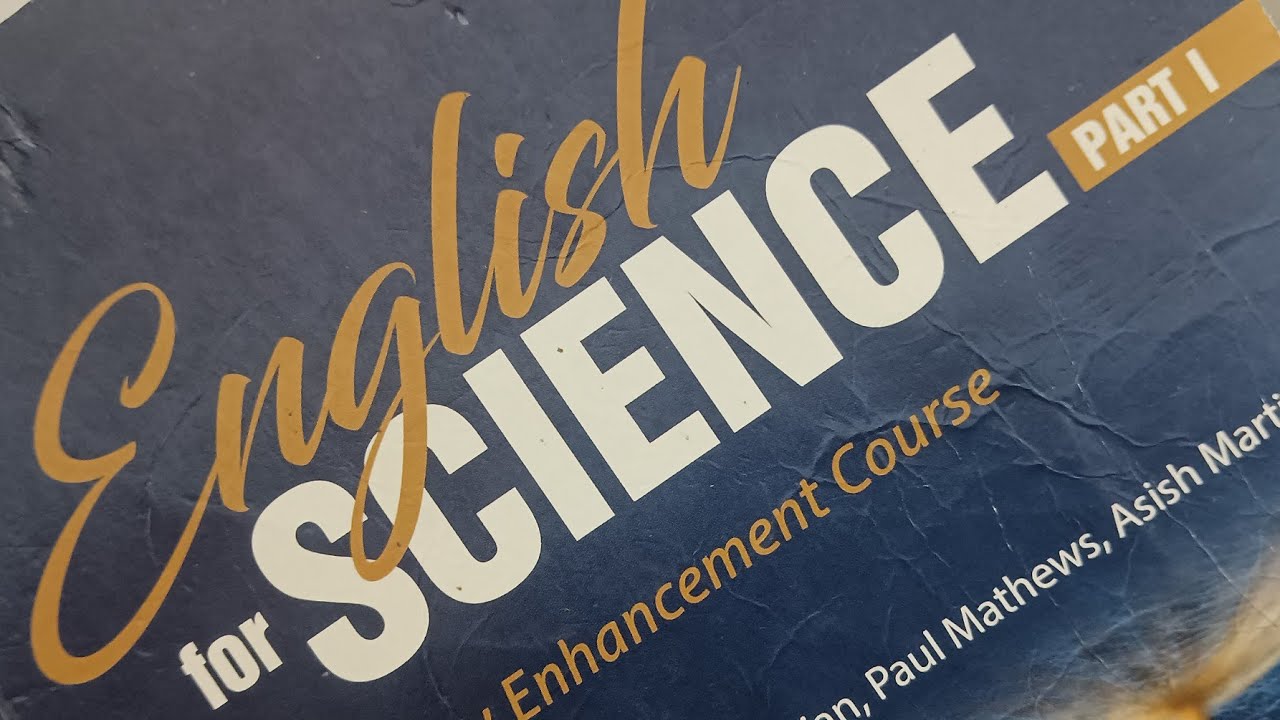 English for Science Part I