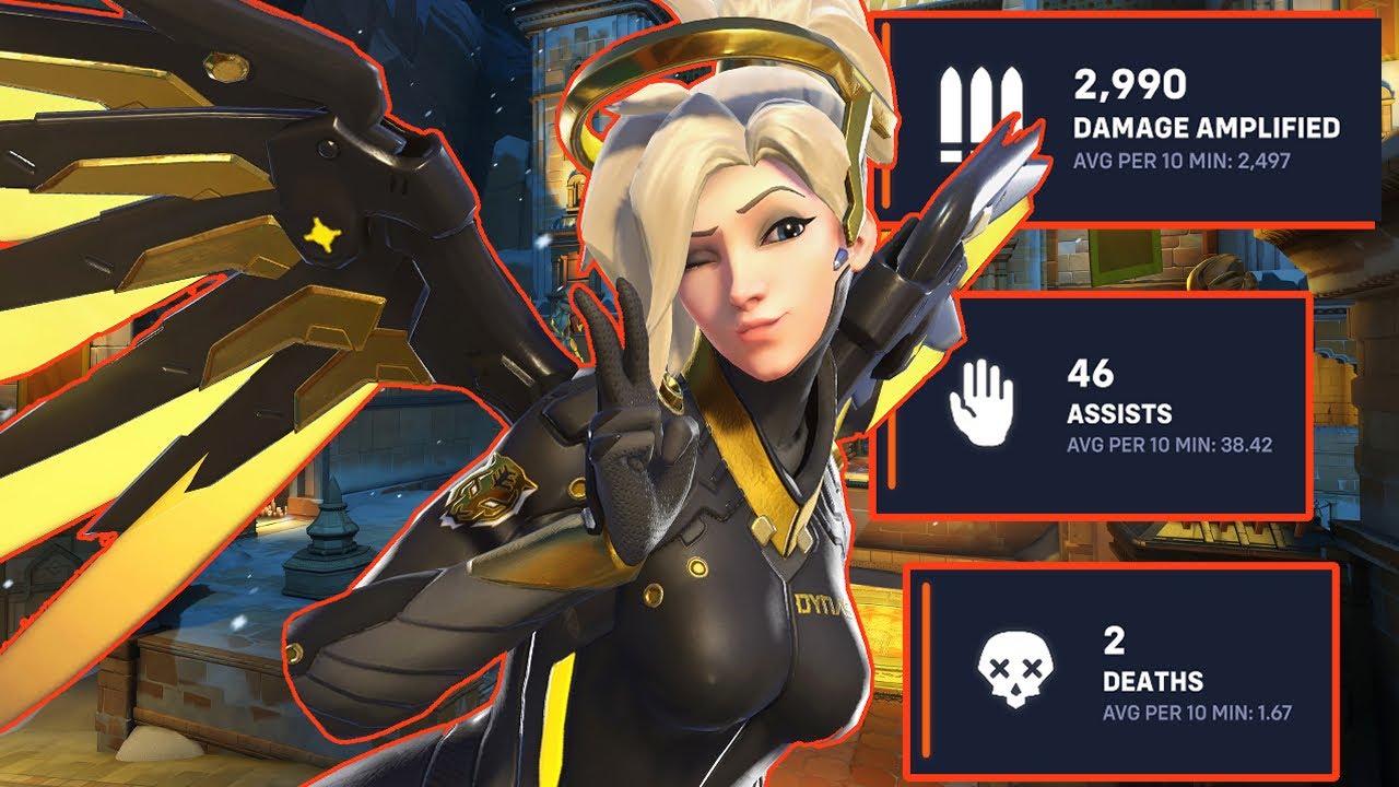 A good mercy game on Shambali  🥰 ❄️
