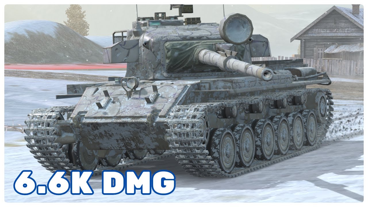 Centurion Mk. 5/1 RAAC ● 6.6K DAMAGE ● 4 KILLS ● WoT Blitz Best Replays