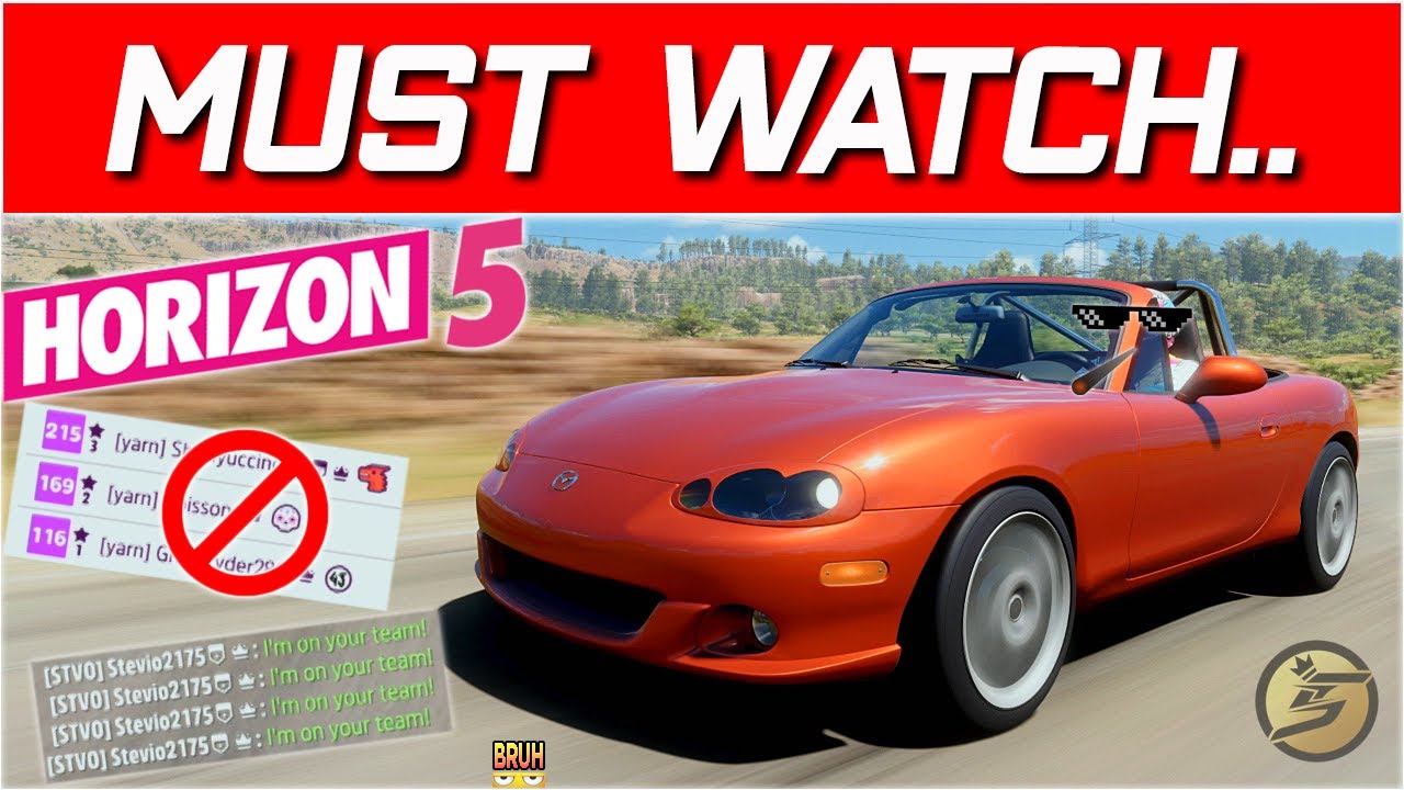 РАЗОБЛАЧЕНИЕ КЛАНА РАФИНИСТОВ в Forza Horizon 5... (ЗАПРЕЩЕНО + Кодекс поведения Forza)