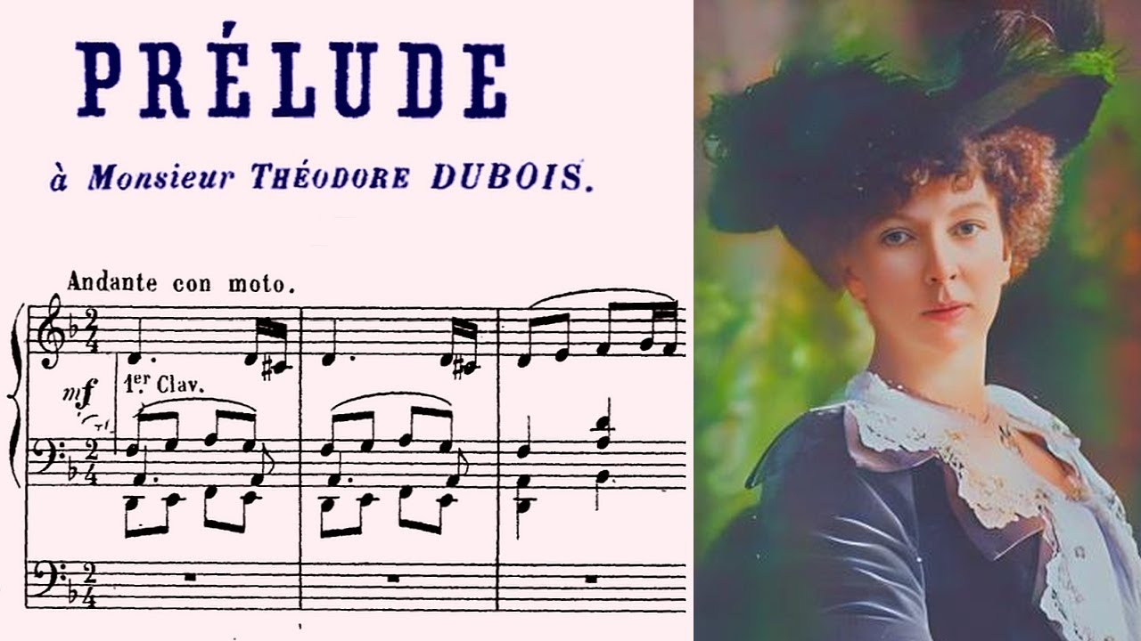 CÉCILE CHAMINADE (1857–1944): Prélude pour orgue op.78 (1895)