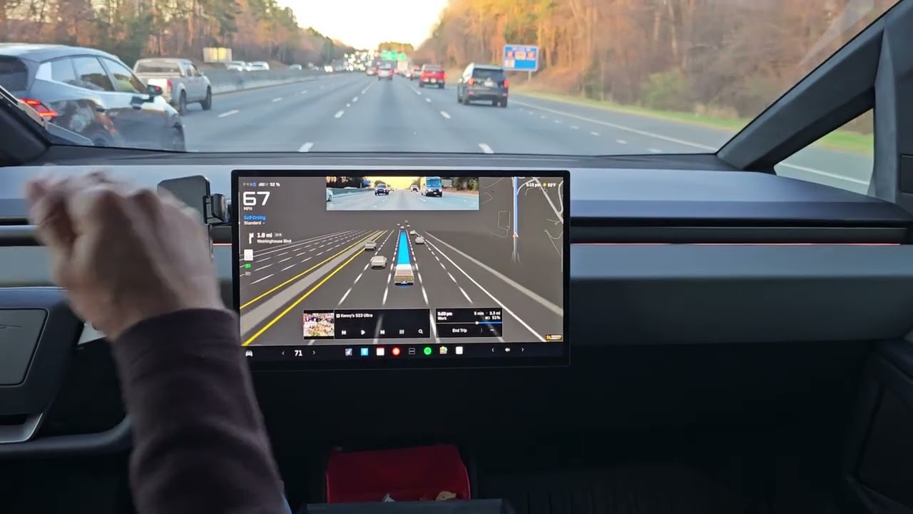FSD 12.2.2.2 in my Cybertruck 