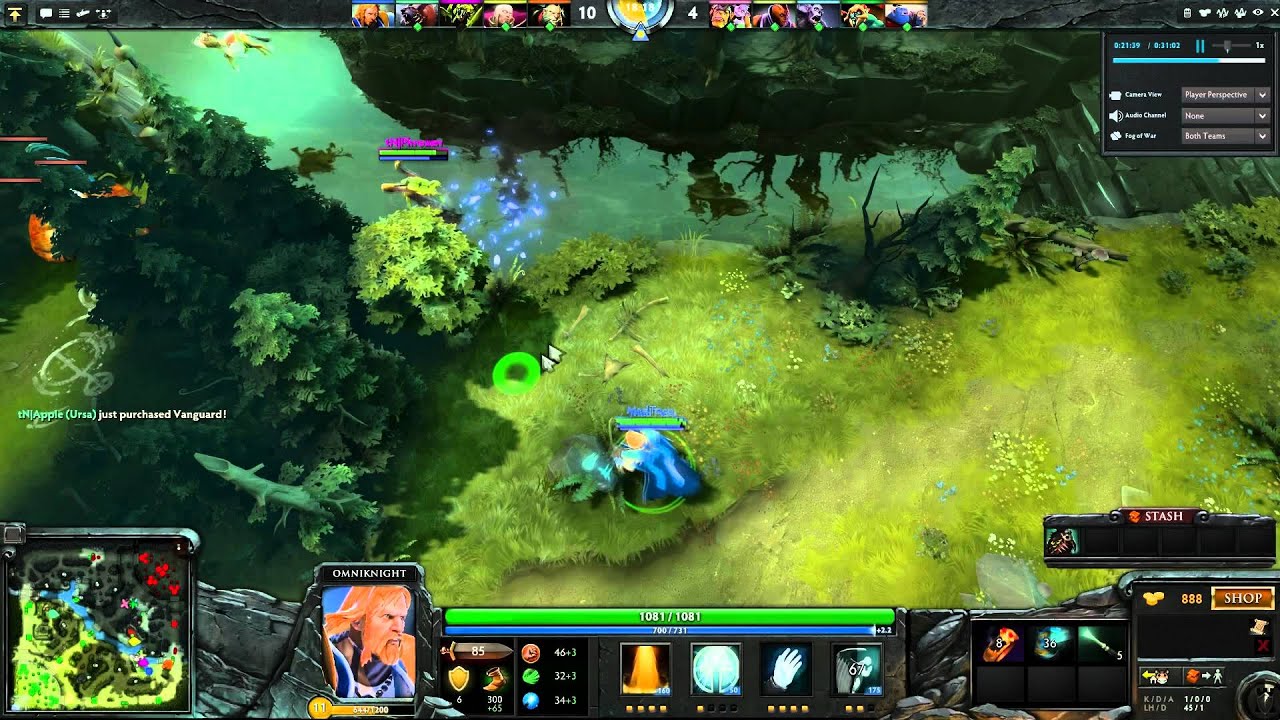 DOTA 2 Fail Clips #3 - Anti-mage performs a dashing escape maneuver