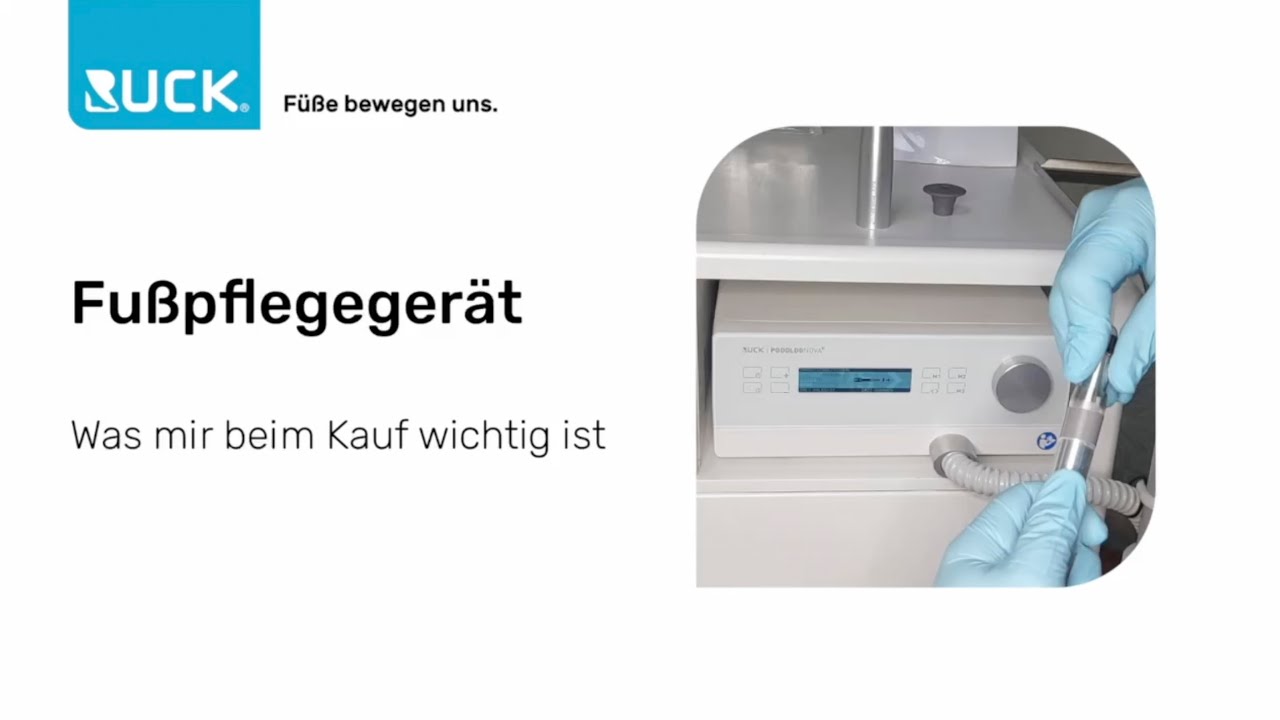 Das Fußpflegegerät - welche Kriterien beim Kauf entscheidend sind