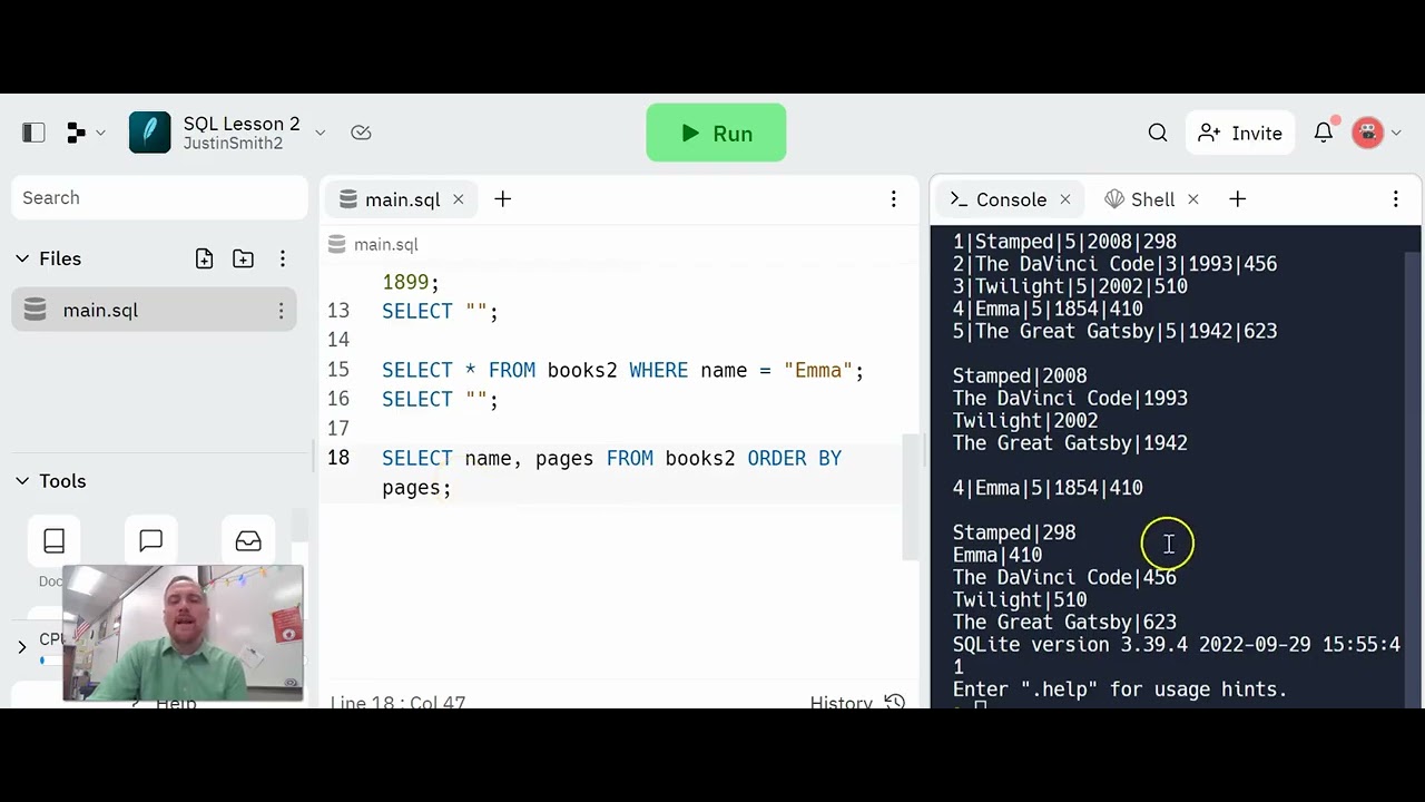 SQL Lesson 2