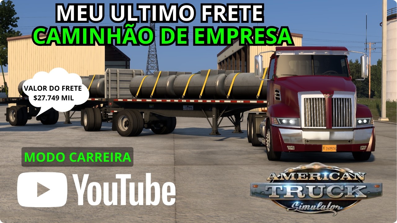 AMERICA TRUCK SIMULATOR CAMINHAO EMPRESTADO