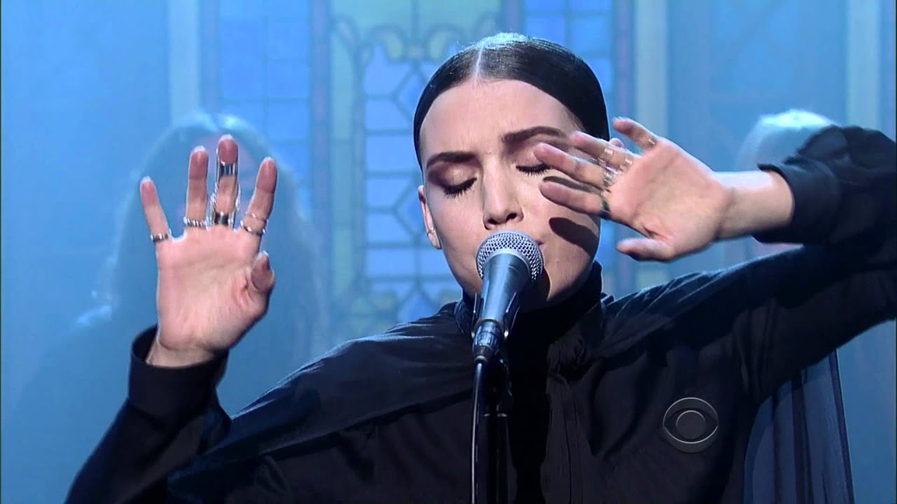 Lykke Li - Silent My Song on  the Late Show with David Letterman 11-17-11