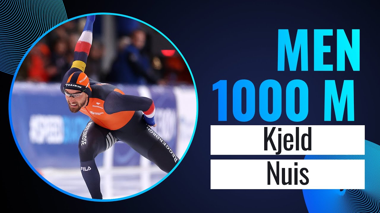 Kjeld NUIS (NED) | Winner | 1000m Men | Stavanger 2023 | #SpeedSkating