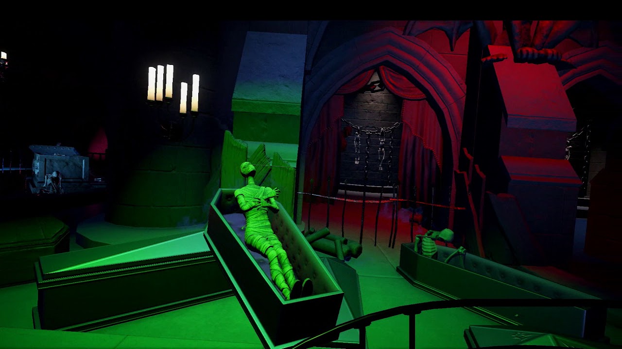 Seance: The Haunted Castle - dark ride (Planet Coaster)