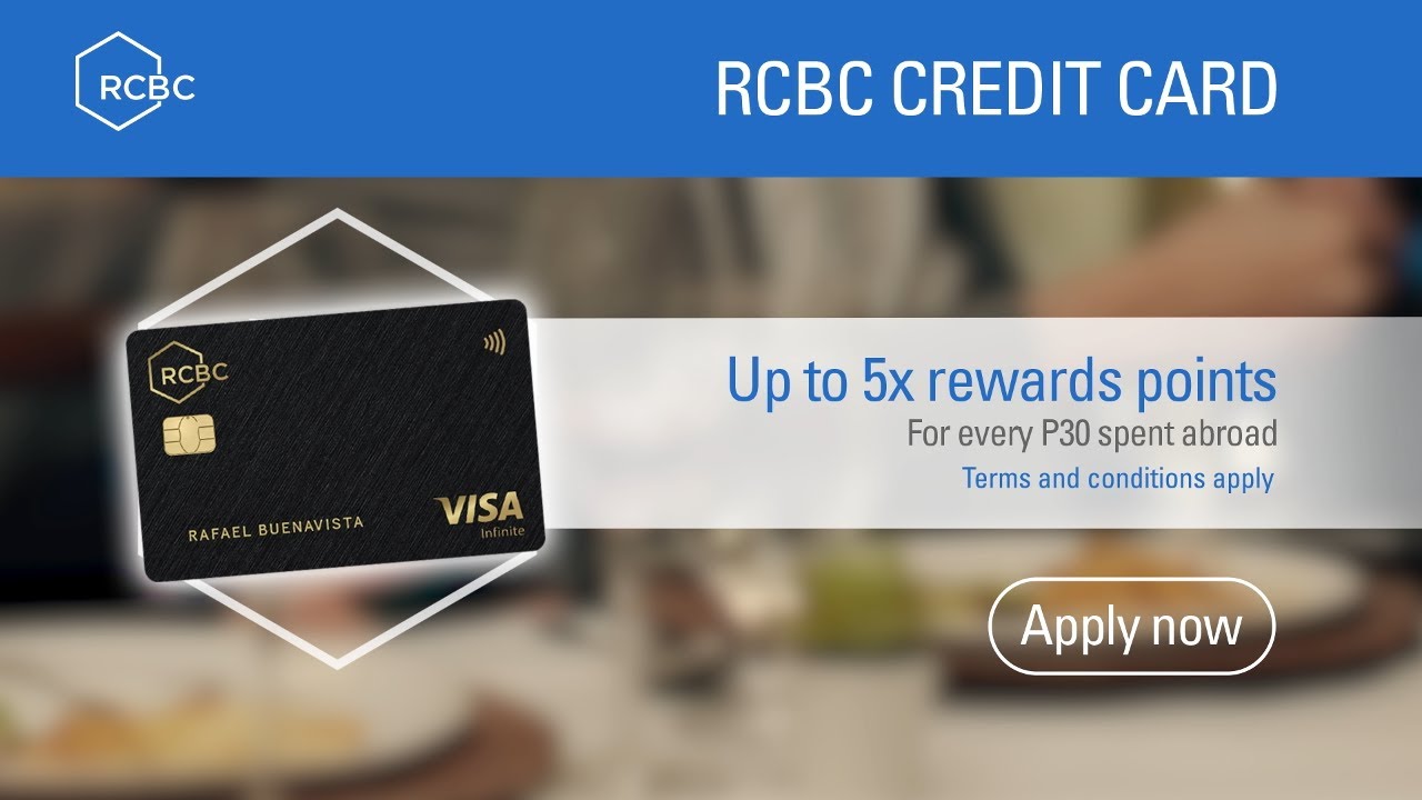 RCBC Credit Card | More Swipe, More Rewards