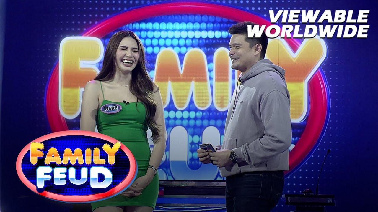 Family Feud: RERE MADRID, NAGLARO SA FAST MONEY ROUND (Episode 398)