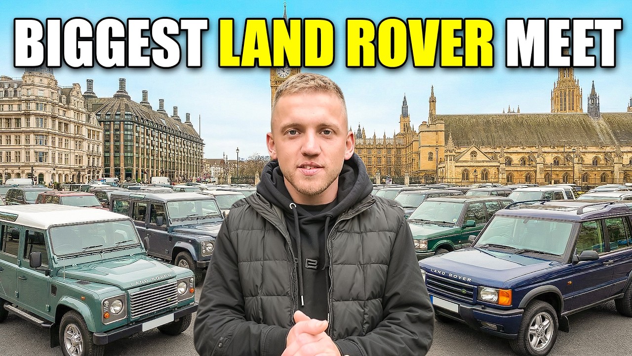 Я посетила САМУЮ МАСШТАБНУЮ встречу владельцев Land Rover в Лондоне! ​​*БОЛЕЕ 400 LAND ROVER*