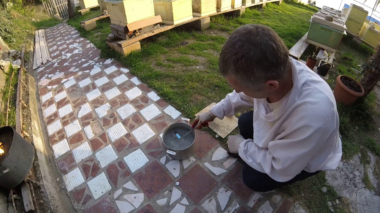 Жидкая подкормка с тимолом, приготовление  04.04.2019 г.