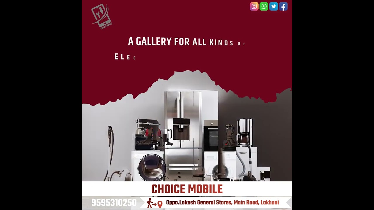 CHOICE MOBILE - HOME APPLIANCES