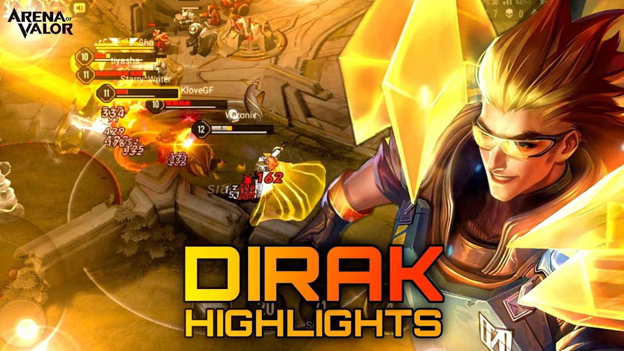 Dirak Highlights | Part - 3 | Infinite Skill 1 Spam | Li&ecirc;n Qu&acirc;n Mobile | AoV | RoV