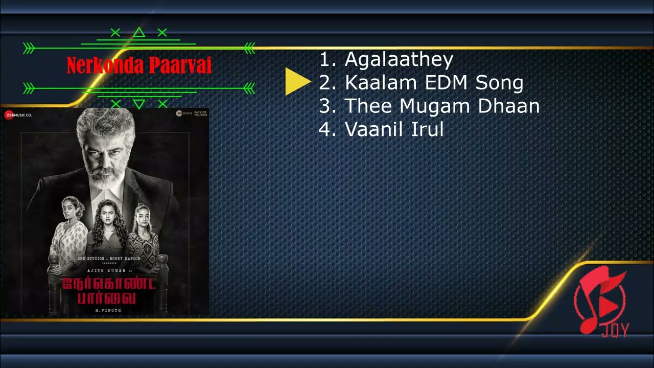 Nerkonda Paarvai Jukebox | Yuvan Shankar Raja | Ajith Kumar, Shraddha Srinath