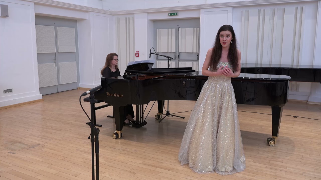 B. Smetana recitatív a ária Mařenky 