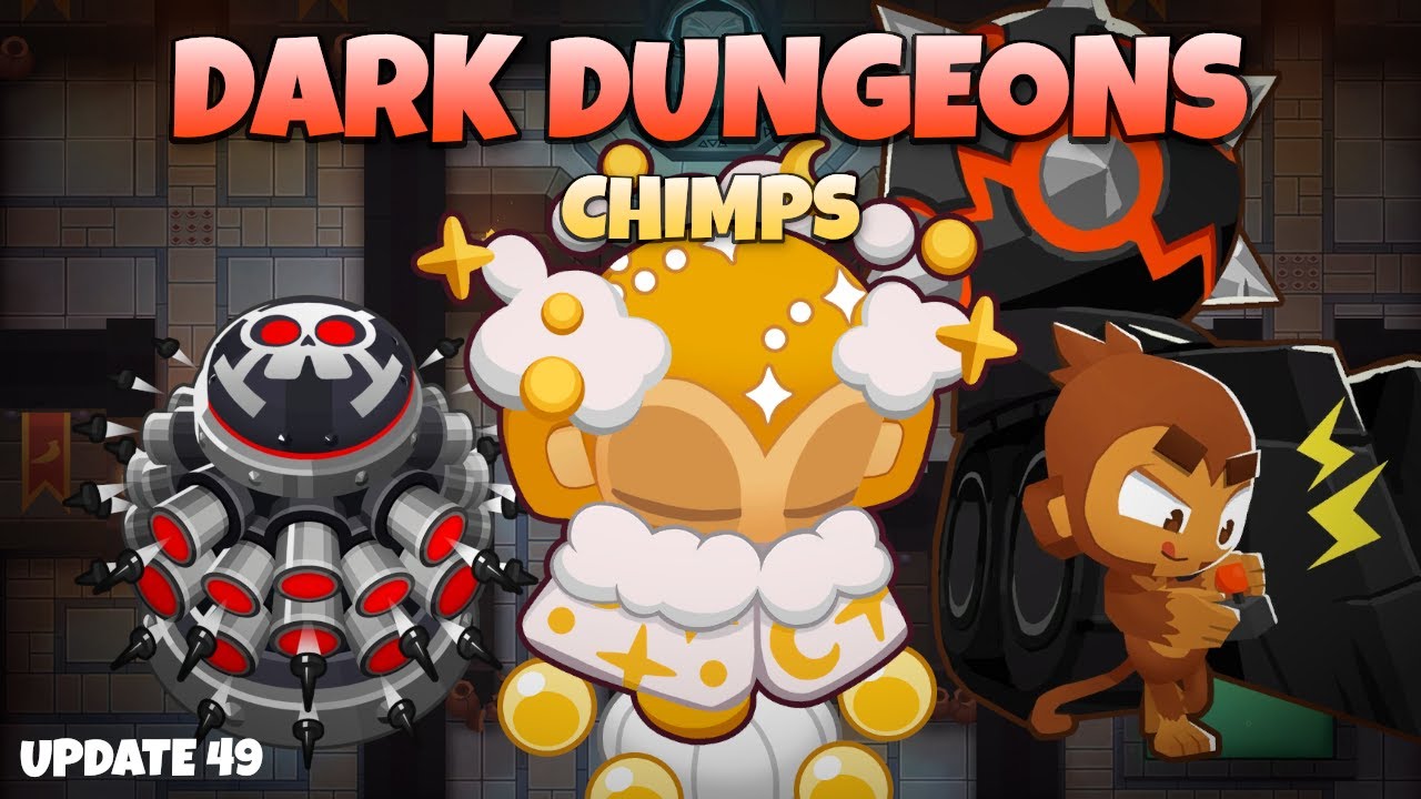 Dreaming Deep | Dark Dungeons CHIMPS Black Border Guide (BTD6)