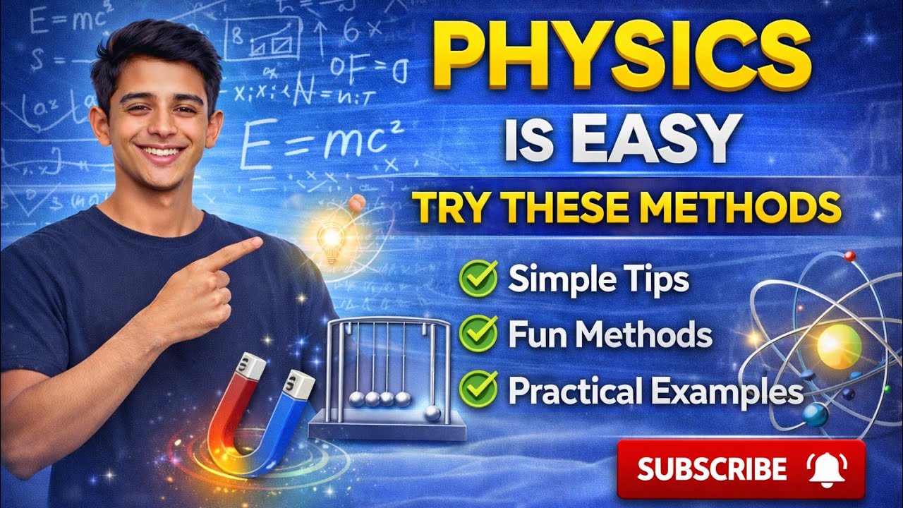 Physics is easy try these methods 
