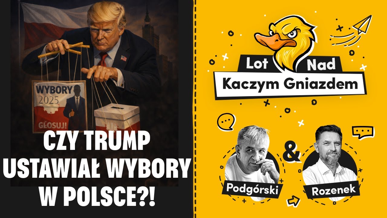 CZY TRUMP USTAWIAŁ WYBORY W POLSCE?! ANSCHLUSS GRENLANDII?! CIEPŁO DLA KIJOWA!