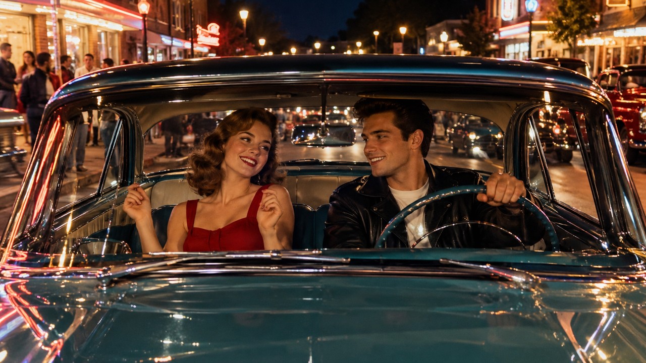 You Got Me Rockin' Tonight | 1950s Rockabilly Love Song 🎸❤️