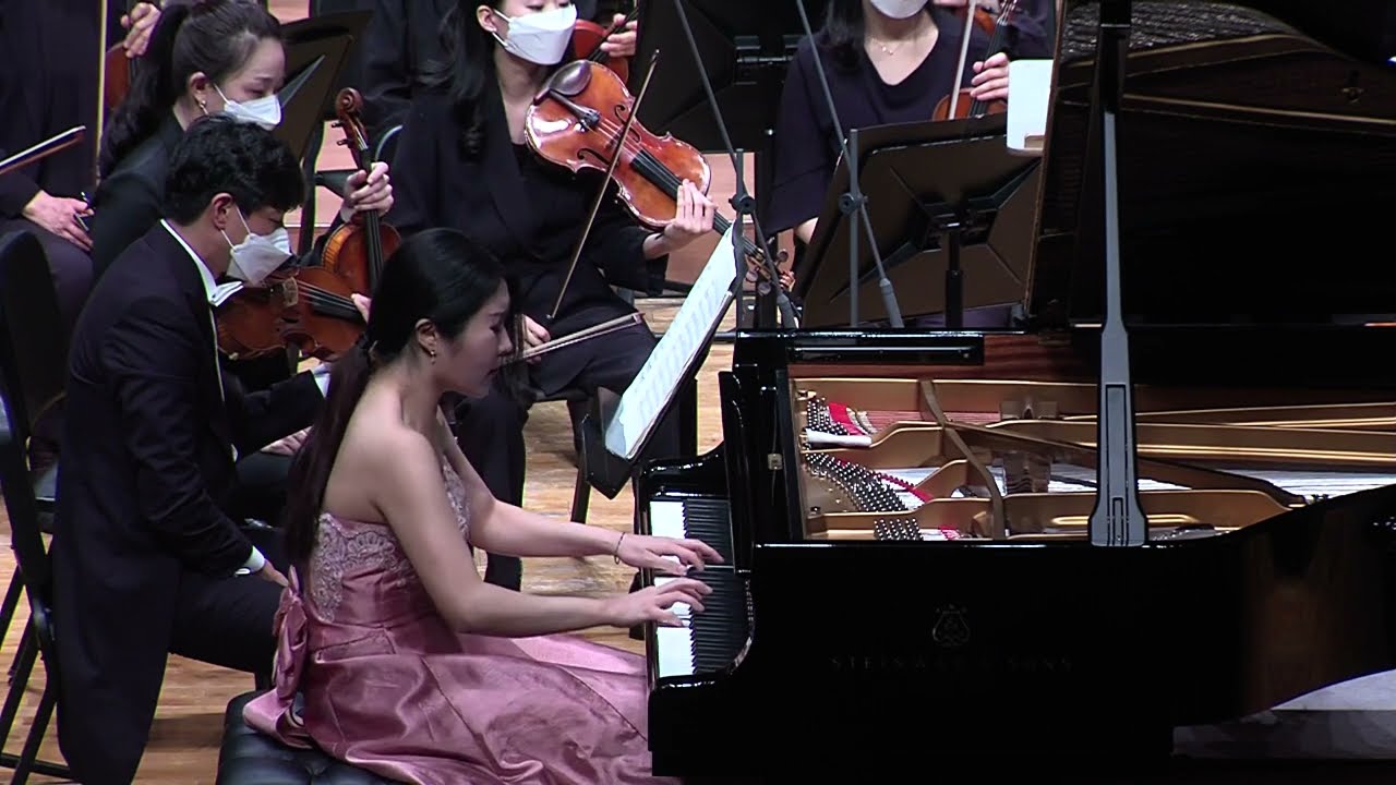 W. A. Mozart _ Piano Concerto No. 23 in A Major, K. 488 / 대전시립교향악단 / 문지영 / 2021 교향악축제 /Daejeon Phil