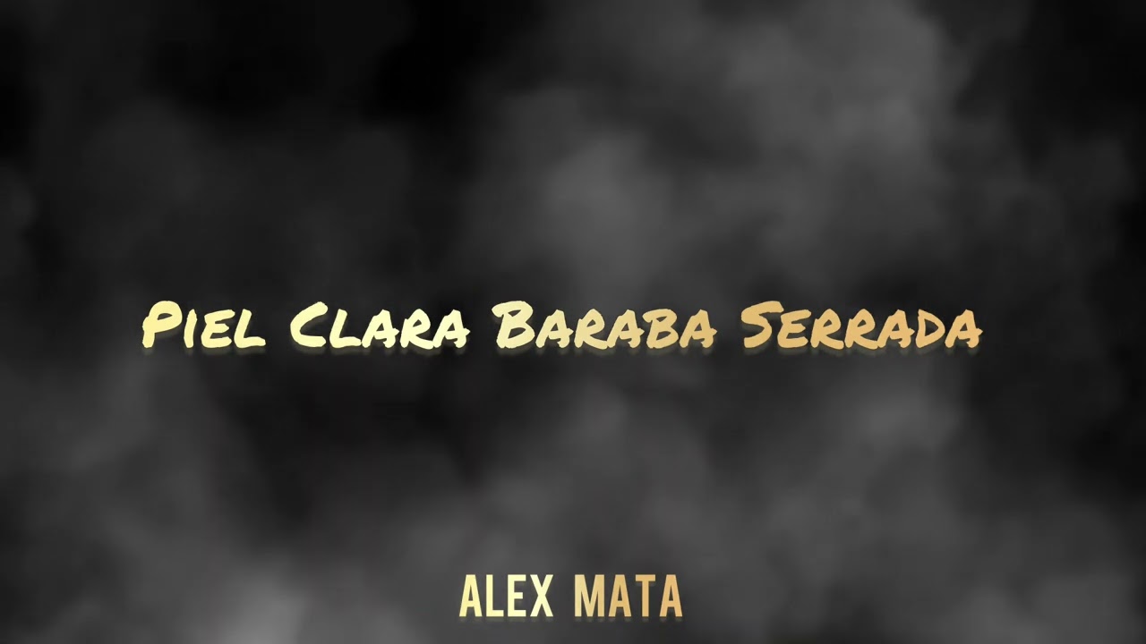 Piel Clara Barba Serrada - Alex Mata (Studio 2022)
