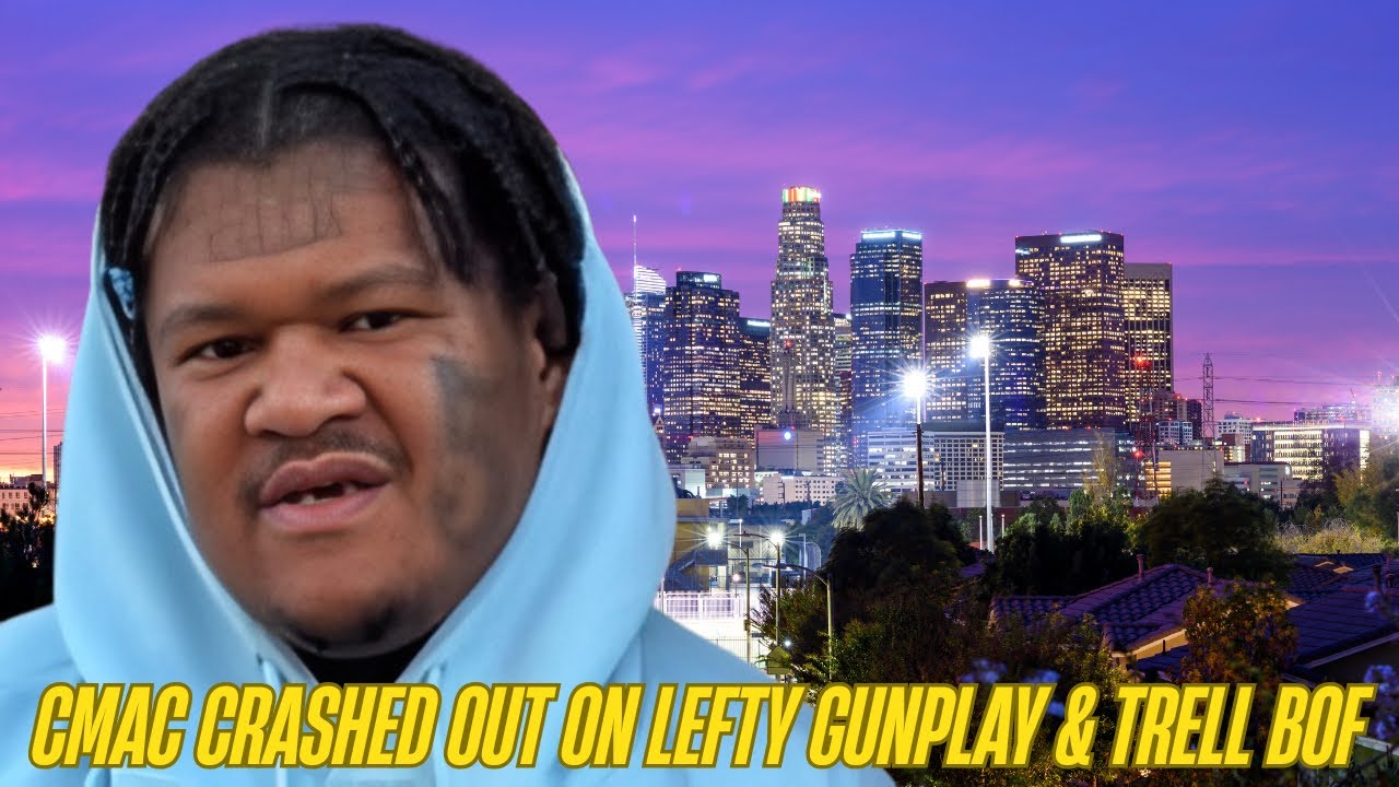This not gone End well💥Crip Mac Crashes on Trell Bof & lefty gun play. This is what he saying‼️