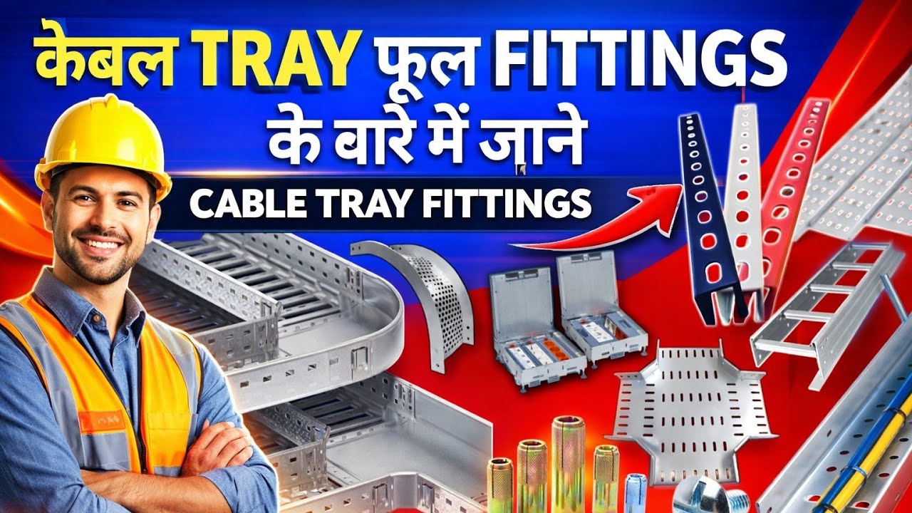 Cable tray काम के लिये कौन सी Tools की और knowledge  होनी चाहिए | cable tray90°,45° #CableTrunking