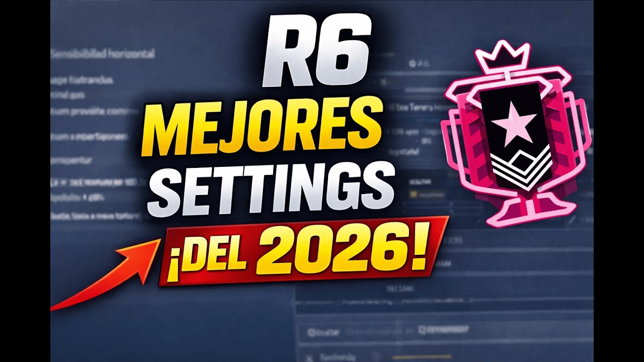 Mi CONFIGURACIÓN de 2026 | Rainbow Six Siege