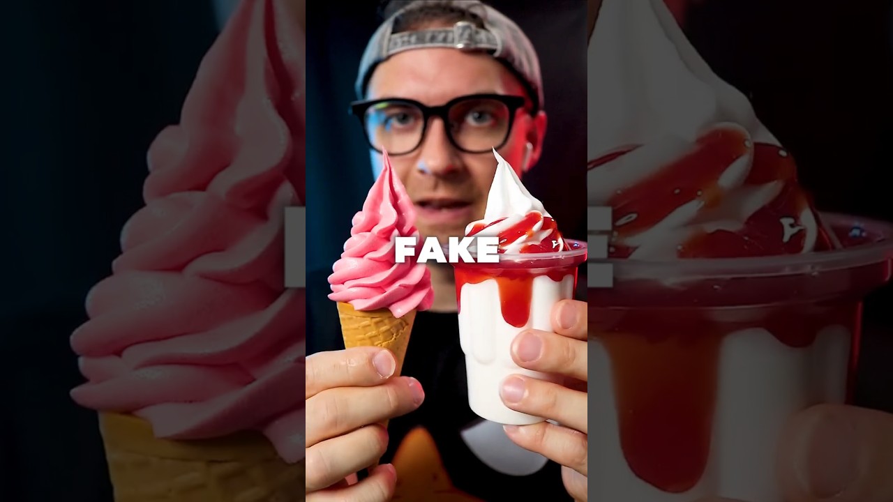 Real or Fake Icecream? #asmr