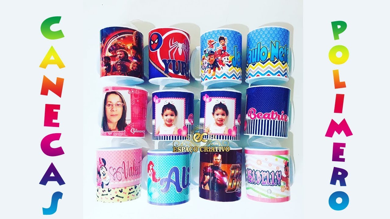 Sublimação Caneca Polímero