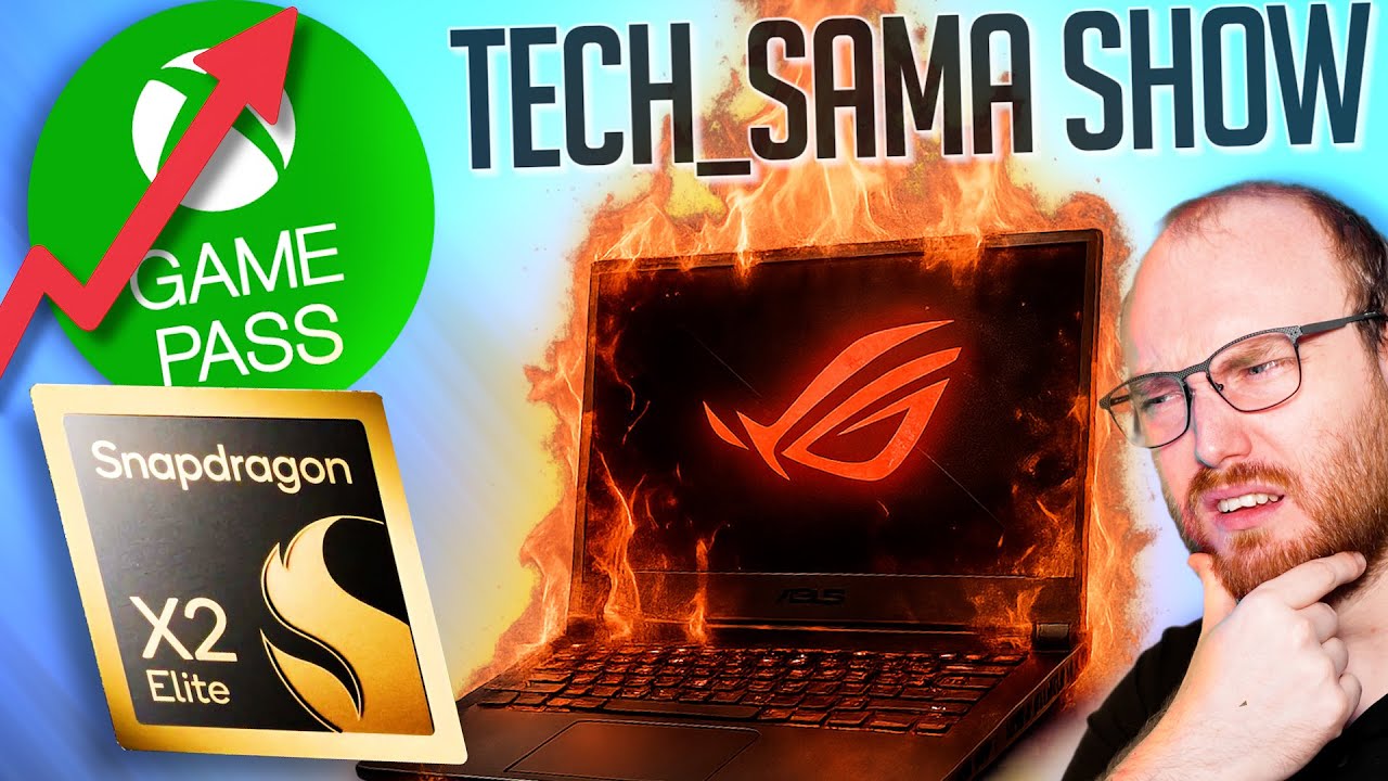 Tech_Sama Show #337 : 3 Ans de Laptop Asus Buggé?! Snapdragon X2 Elite