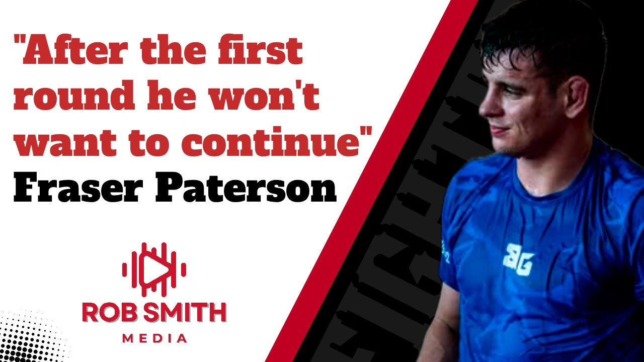 Fraser Paterson Discusses Cage Warriors Debut and the Trask Talk Build-up With Geoff Pavey