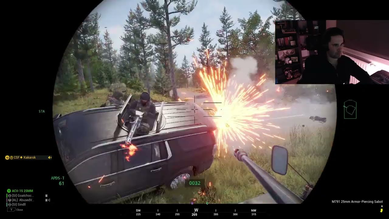ACV-15 in Action - Squad Gameplay