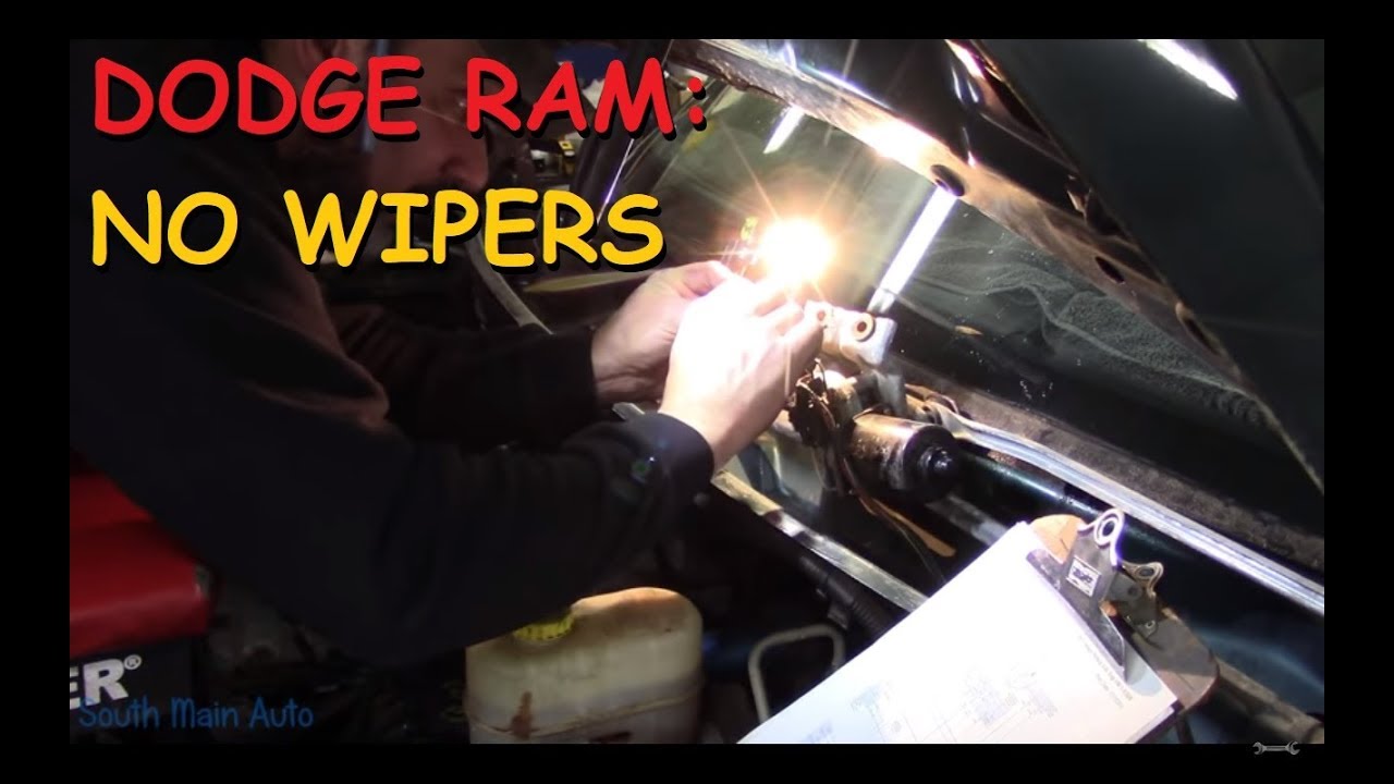 Dodge Ram 3500: No Wipers