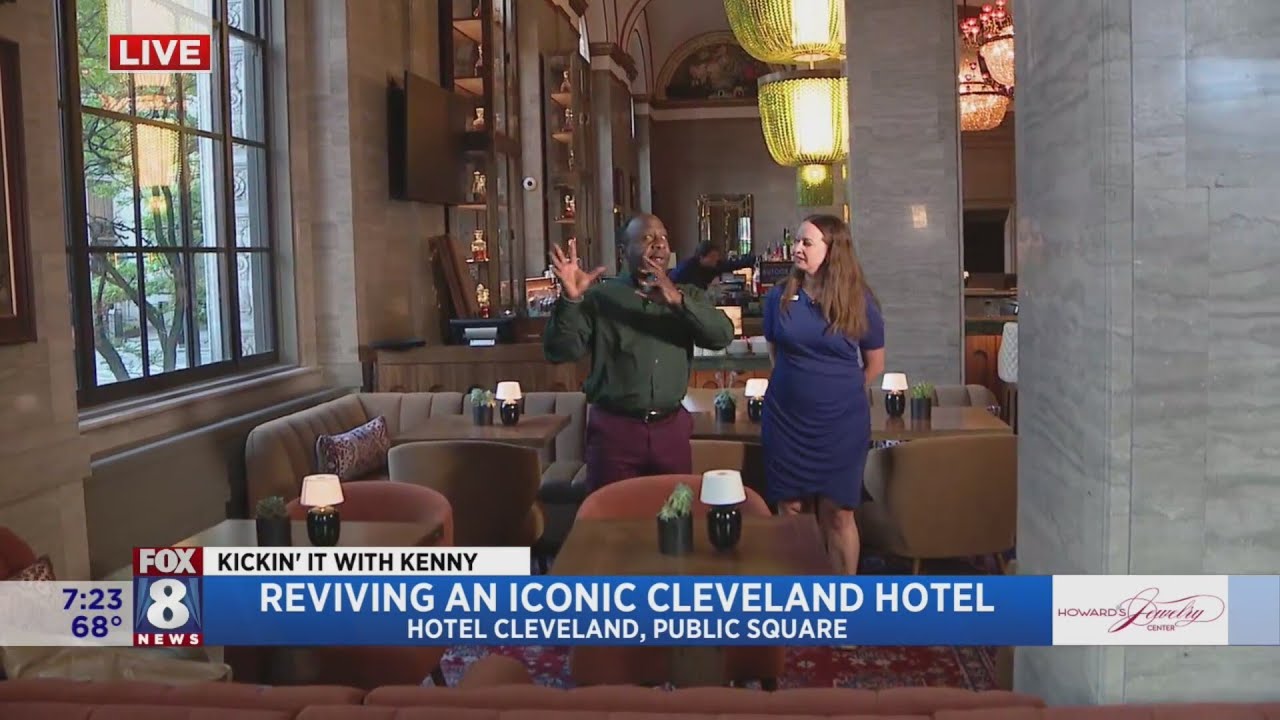 Take a tour of the newly restored Hotel Cleveland