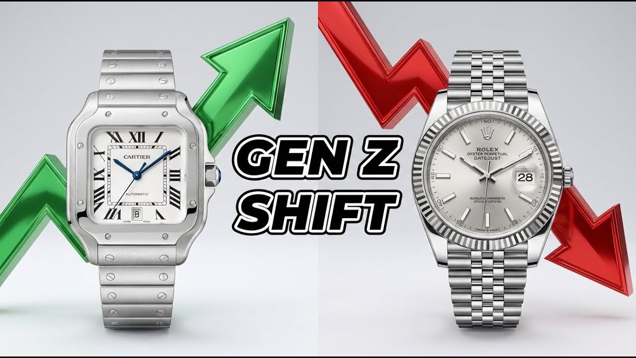 Why Gen Z Is Choosing Cartier Over Rolex (Data Explained)