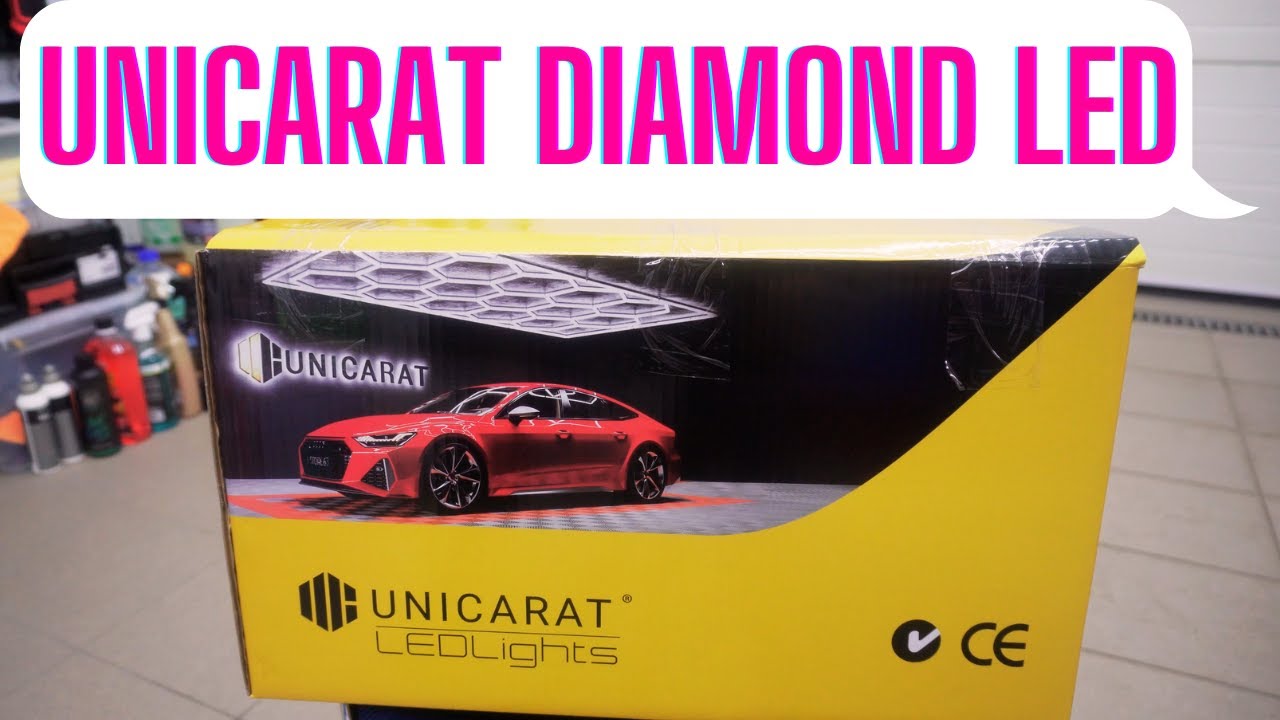 Unicarat Diamond (meleg fehér) LED-es műhely világítás teszt