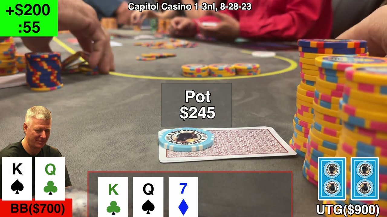 Flopping Top 2,   poker vlog 172