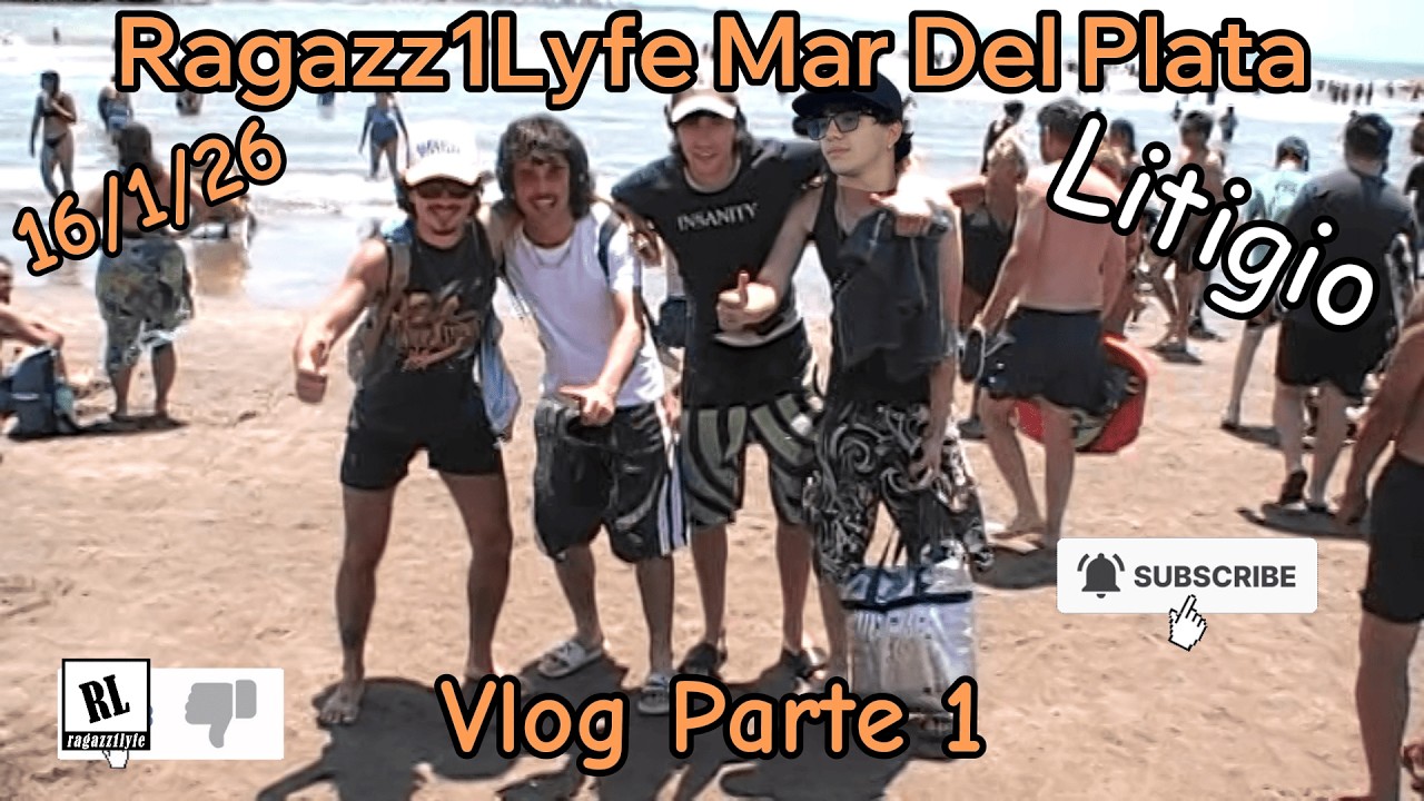 Vlog MDQ Ragazz1Lyfe x Litigio (16/1/26). Parte 1