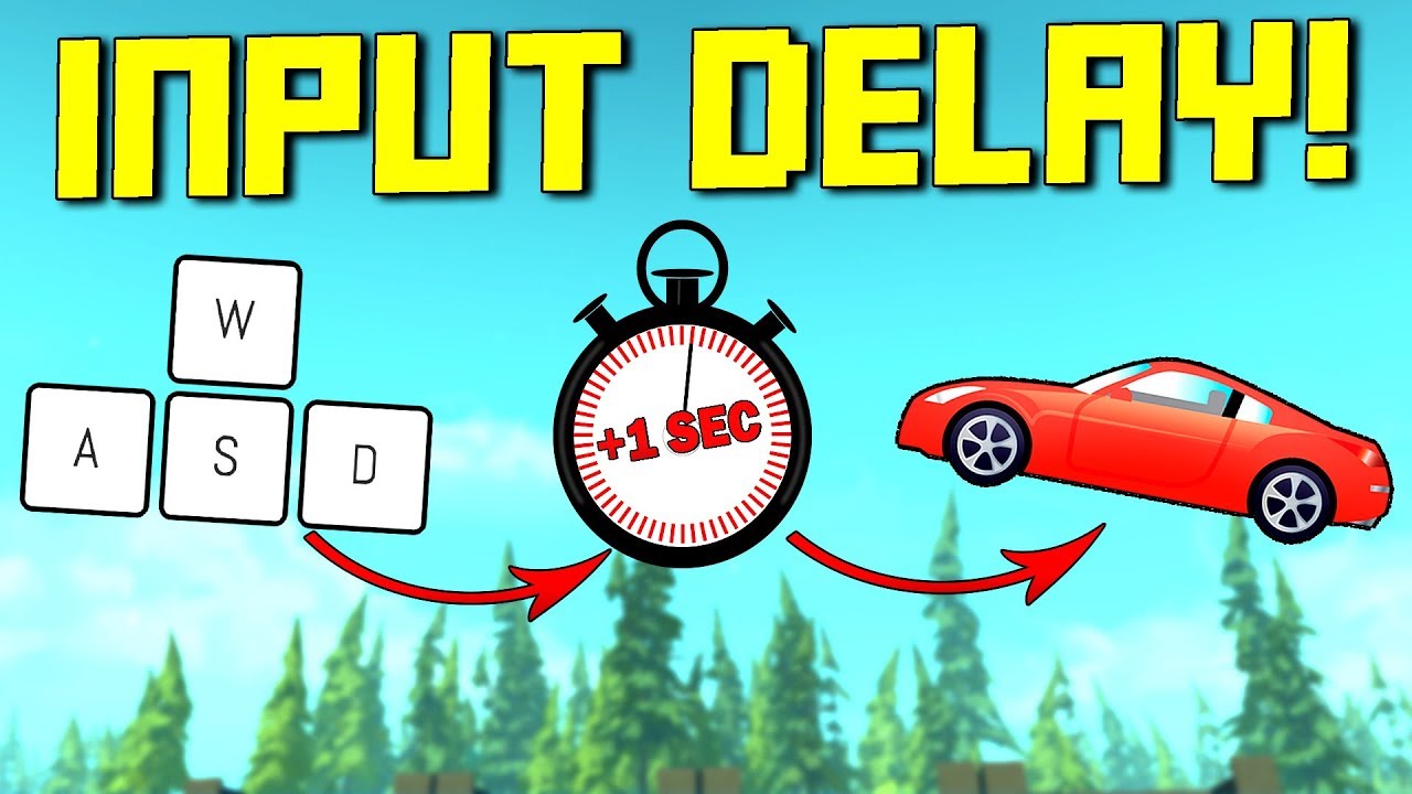 RACING WITH INPUT DELAY!  When The Lag Just Isn't Enough... - Scrap Mechanic Multiplayer Monday