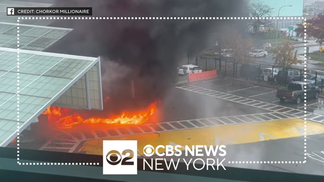 Deadly crash & explosion shuts down traffic at U.S.-Canada border crossing