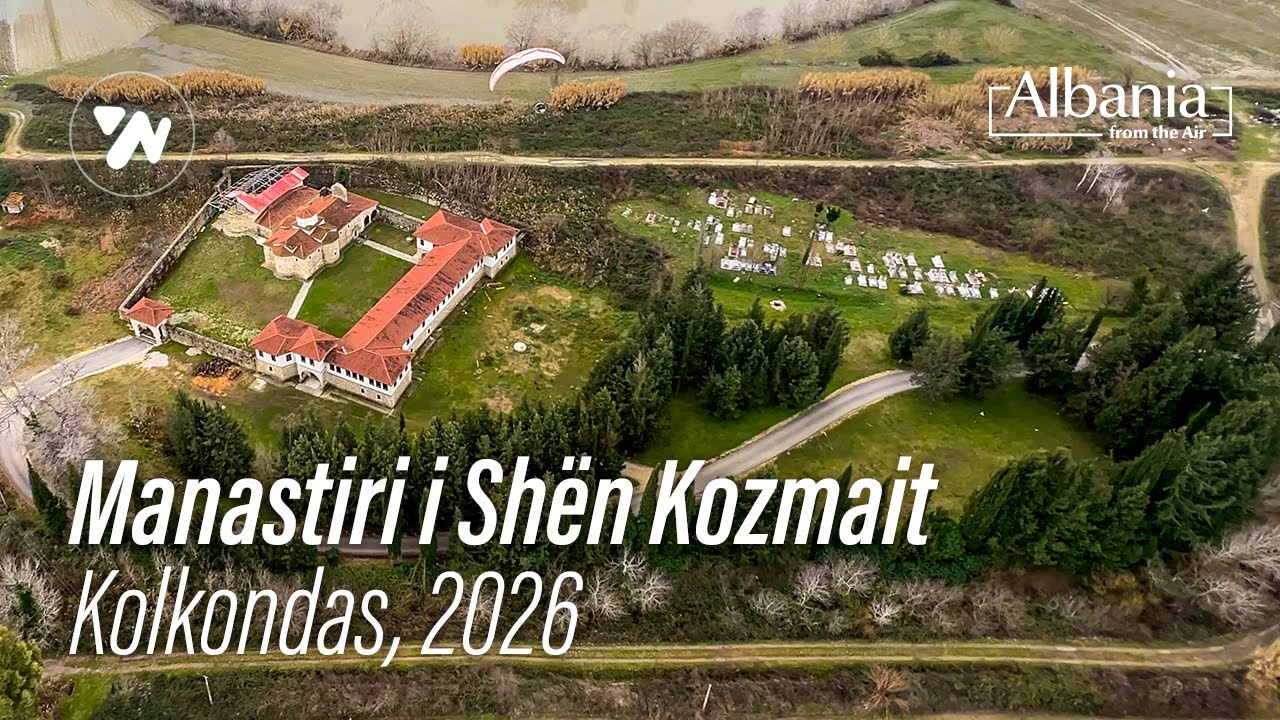 Manastiri i Shen Kozmait Kolkondas - Fier, nga Ajri - Video 4K (16.1.2026)