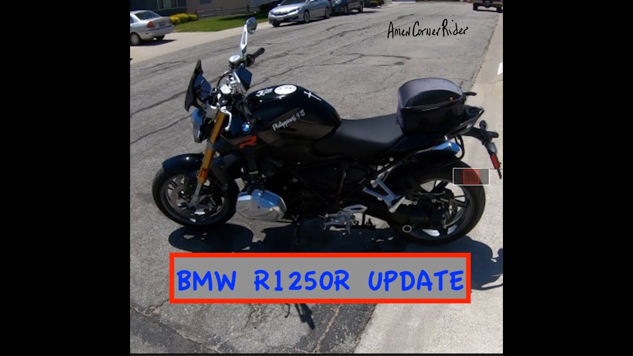 BMW R1250R Update. (a couple more goodies).