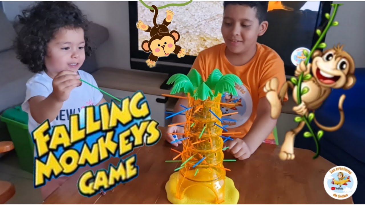 FALLING MONKEYS GAME / juegos de mesa en #lasaventurasdeisaias