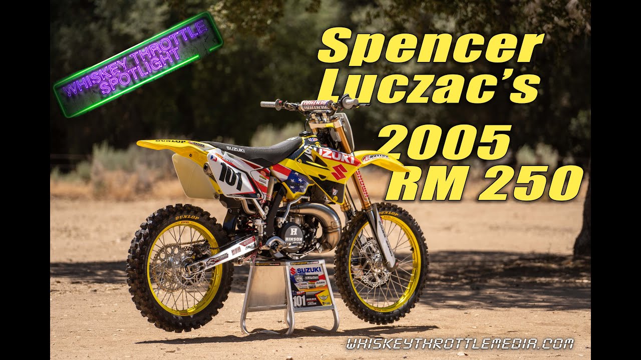 WHISKEY THROTTLE SPOTLIGHT 2005 SUZUKI RM 250